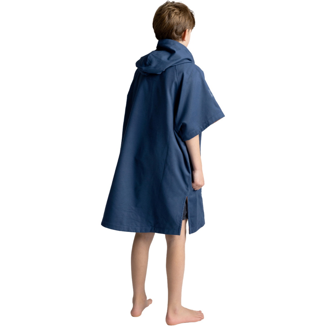 2026 Red Paddle Co Junior Quickdry Mikrofiber-omklædningskåbe 002-009-006-J - Admiral Blue